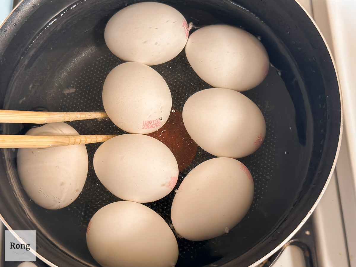 日式溏心蛋 步驟 3 煮雞蛋技巧