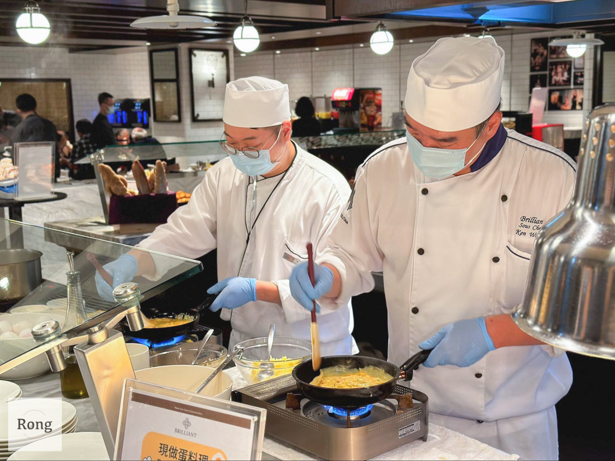 JR東日本大飯店早餐鉑麗安：主廚現做蛋料理