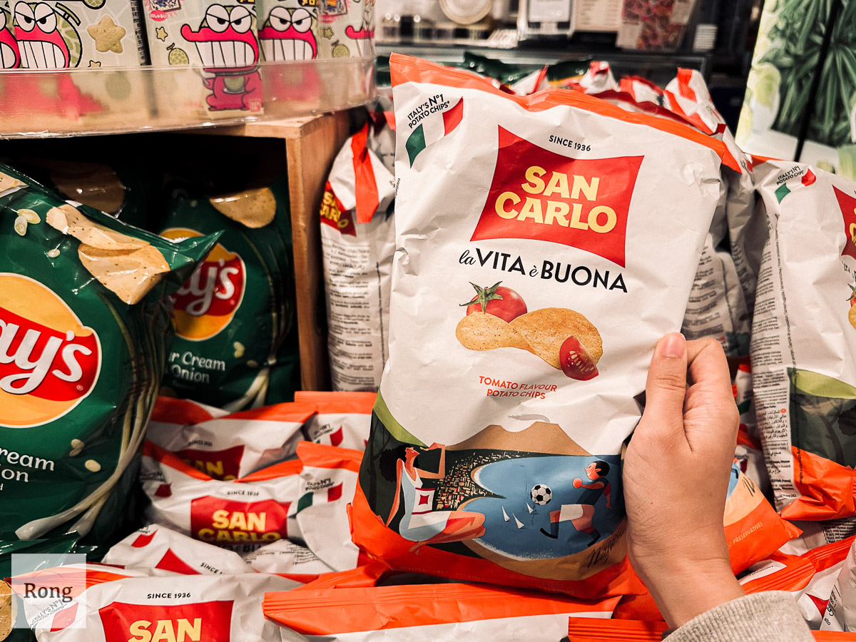 Mia C'bon超市必買：SAN CARLO 義大利洋芋片